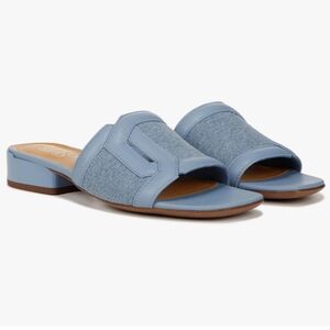 Franco Sarto Denim Margot Slide Sandals